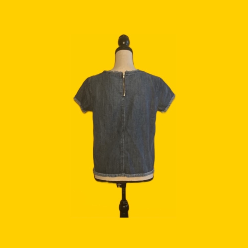 Cloth & Stone(Antro) short sleeve denim shirt